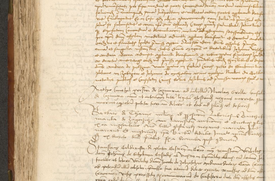 Zdjęcie nr 272 dla obiektu archiwalnego: Acta actoru[m coram venerabili viro] domino Joh[anne de Lathoschin, sacre] theologie [et decretorum] doctore [canonico et officiali Cracoviensi] generali [anno Domini millesimo] quadringen[tesimo nonagesimo tercio] indicione [XI, pontificatus sanctis]simi in Christo [patris domini nostri domini] Allexandri [divina providencia pape] sexti, anni [ipsius primo]