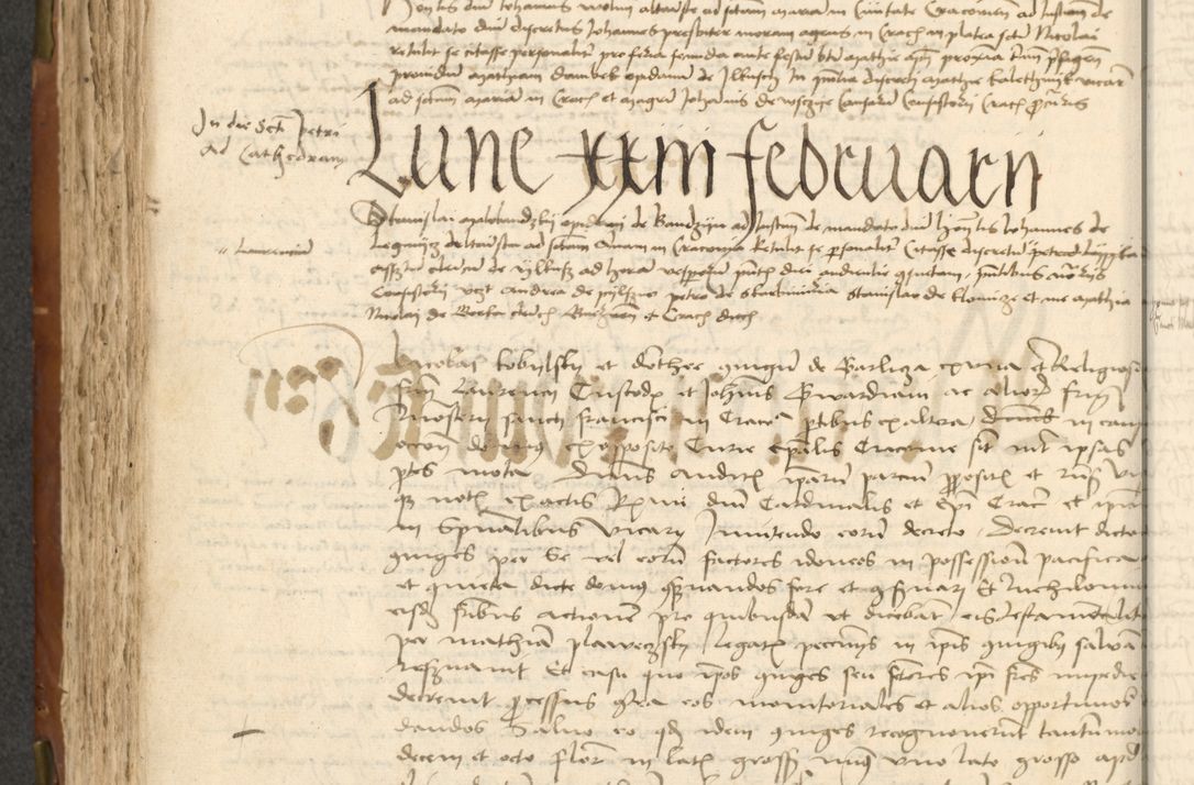 Zdjęcie nr 256 dla obiektu archiwalnego: Acta actoru[m coram venerabili viro] domino Joh[anne de Lathoschin, sacre] theologie [et decretorum] doctore [canonico et officiali Cracoviensi] generali [anno Domini millesimo] quadringen[tesimo nonagesimo tercio] indicione [XI, pontificatus sanctis]simi in Christo [patris domini nostri domini] Allexandri [divina providencia pape] sexti, anni [ipsius primo]