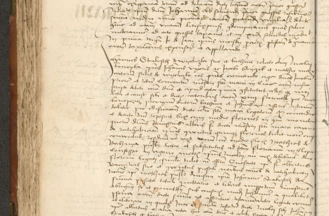 Zdjęcie nr 254 dla obiektu archiwalnego: Acta actoru[m coram venerabili viro] domino Joh[anne de Lathoschin, sacre] theologie [et decretorum] doctore [canonico et officiali Cracoviensi] generali [anno Domini millesimo] quadringen[tesimo nonagesimo tercio] indicione [XI, pontificatus sanctis]simi in Christo [patris domini nostri domini] Allexandri [divina providencia pape] sexti, anni [ipsius primo]