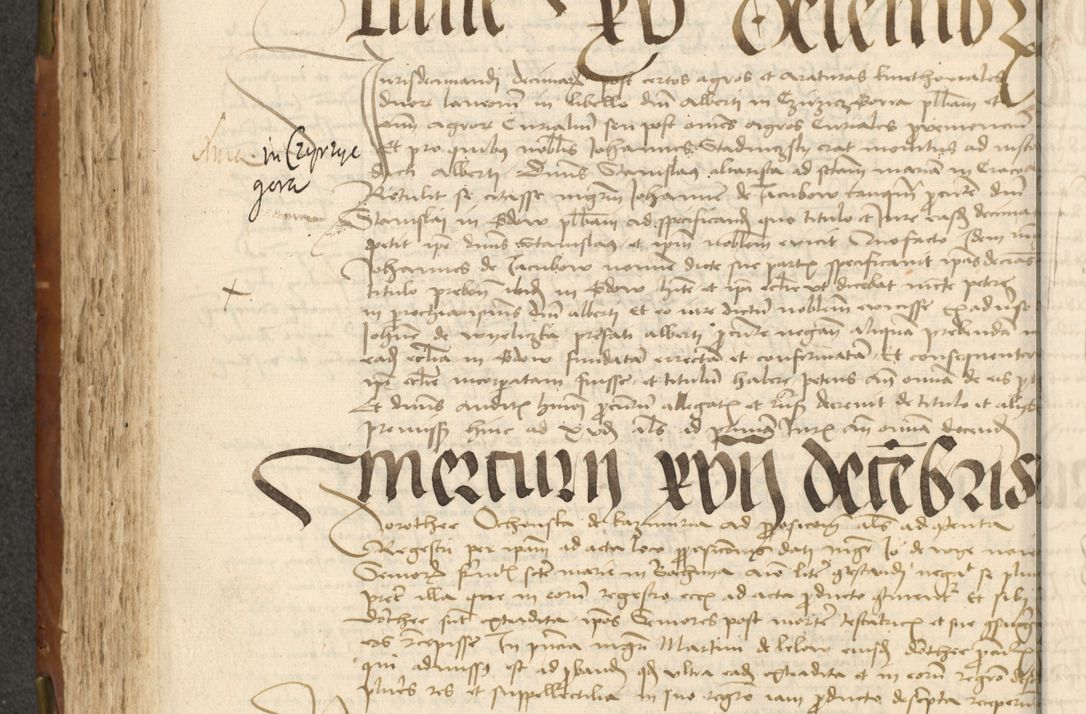 Zdjęcie nr 236 dla obiektu archiwalnego: Acta actoru[m coram venerabili viro] domino Joh[anne de Lathoschin, sacre] theologie [et decretorum] doctore [canonico et officiali Cracoviensi] generali [anno Domini millesimo] quadringen[tesimo nonagesimo tercio] indicione [XI, pontificatus sanctis]simi in Christo [patris domini nostri domini] Allexandri [divina providencia pape] sexti, anni [ipsius primo]