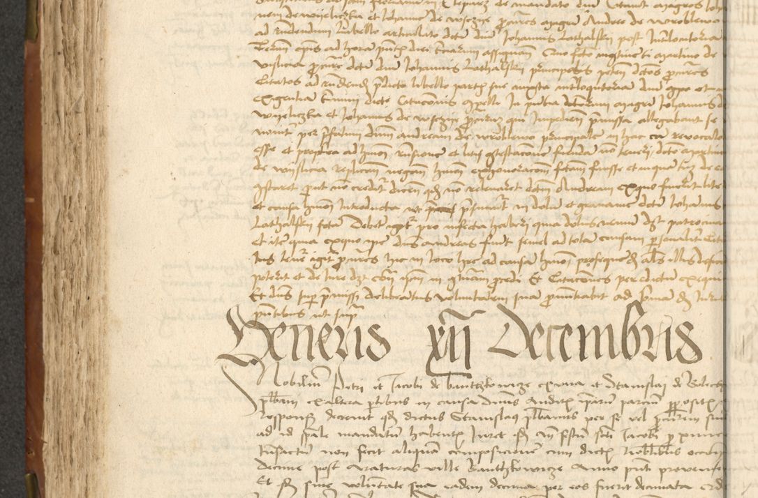 Zdjęcie nr 234 dla obiektu archiwalnego: Acta actoru[m coram venerabili viro] domino Joh[anne de Lathoschin, sacre] theologie [et decretorum] doctore [canonico et officiali Cracoviensi] generali [anno Domini millesimo] quadringen[tesimo nonagesimo tercio] indicione [XI, pontificatus sanctis]simi in Christo [patris domini nostri domini] Allexandri [divina providencia pape] sexti, anni [ipsius primo]