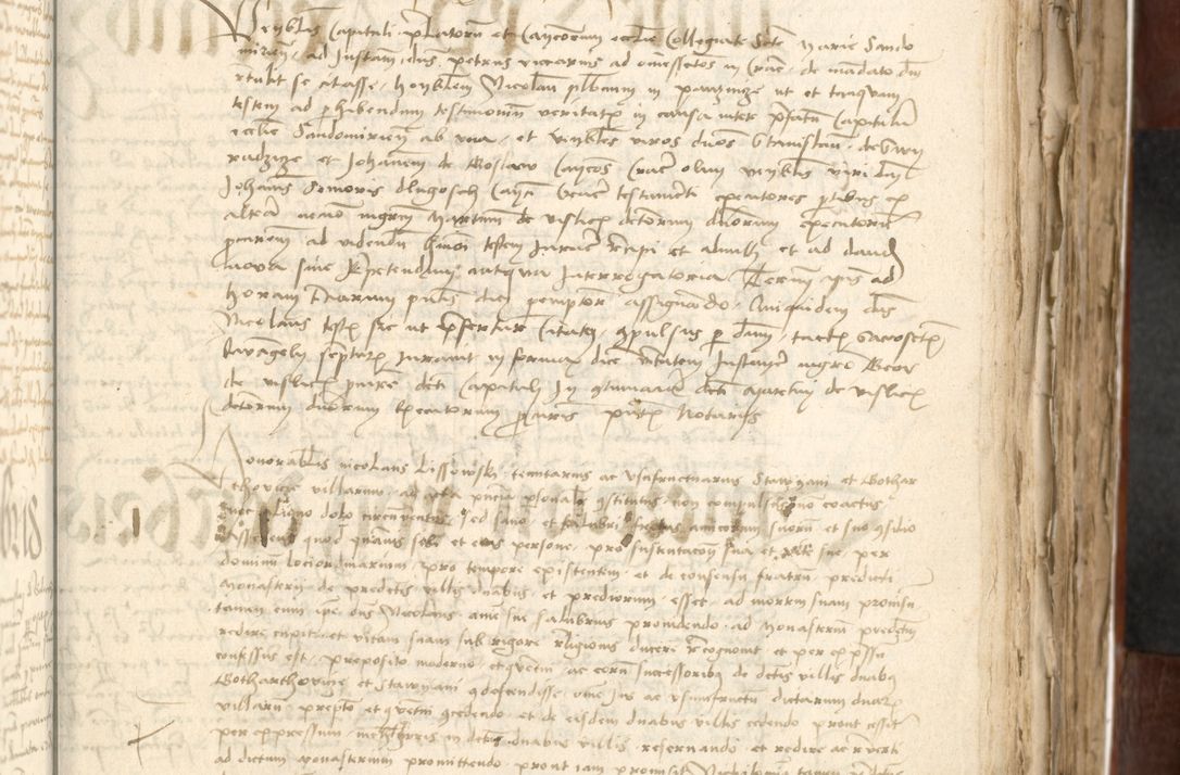 Zdjęcie nr 235 dla obiektu archiwalnego: Acta actoru[m coram venerabili viro] domino Joh[anne de Lathoschin, sacre] theologie [et decretorum] doctore [canonico et officiali Cracoviensi] generali [anno Domini millesimo] quadringen[tesimo nonagesimo tercio] indicione [XI, pontificatus sanctis]simi in Christo [patris domini nostri domini] Allexandri [divina providencia pape] sexti, anni [ipsius primo]