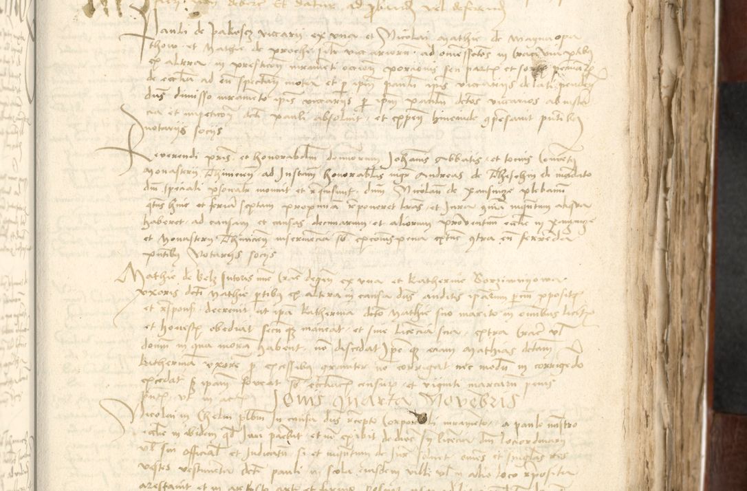 Zdjęcie nr 231 dla obiektu archiwalnego: Acta actoru[m coram venerabili viro] domino Joh[anne de Lathoschin, sacre] theologie [et decretorum] doctore [canonico et officiali Cracoviensi] generali [anno Domini millesimo] quadringen[tesimo nonagesimo tercio] indicione [XI, pontificatus sanctis]simi in Christo [patris domini nostri domini] Allexandri [divina providencia pape] sexti, anni [ipsius primo]