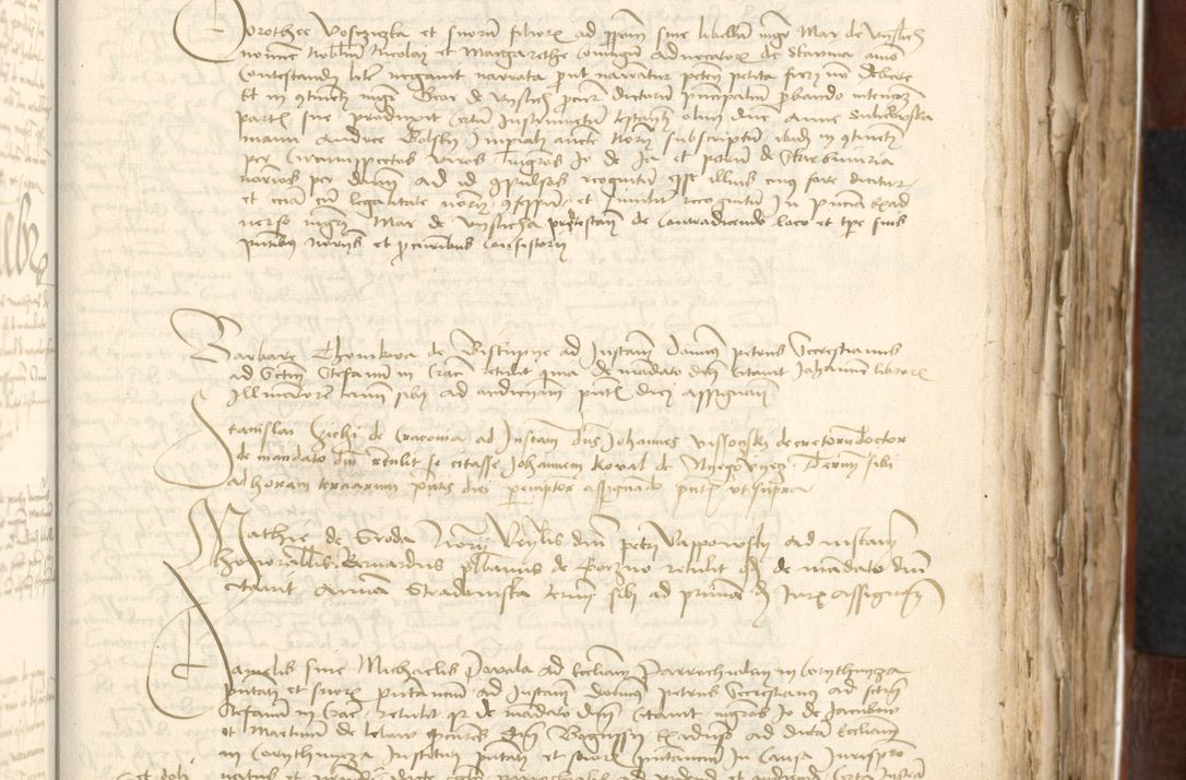 Zdjęcie nr 227 dla obiektu archiwalnego: Acta actoru[m coram venerabili viro] domino Joh[anne de Lathoschin, sacre] theologie [et decretorum] doctore [canonico et officiali Cracoviensi] generali [anno Domini millesimo] quadringen[tesimo nonagesimo tercio] indicione [XI, pontificatus sanctis]simi in Christo [patris domini nostri domini] Allexandri [divina providencia pape] sexti, anni [ipsius primo]