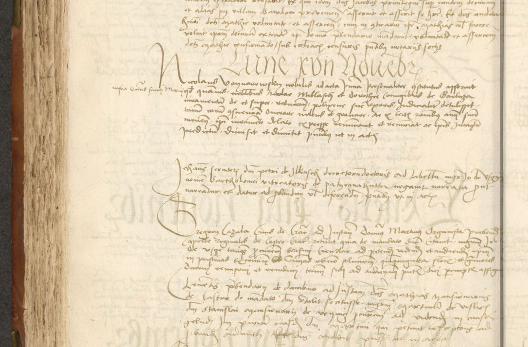 Zdjęcie nr 224 dla obiektu archiwalnego: Acta actoru[m coram venerabili viro] domino Joh[anne de Lathoschin, sacre] theologie [et decretorum] doctore [canonico et officiali Cracoviensi] generali [anno Domini millesimo] quadringen[tesimo nonagesimo tercio] indicione [XI, pontificatus sanctis]simi in Christo [patris domini nostri domini] Allexandri [divina providencia pape] sexti, anni [ipsius primo]