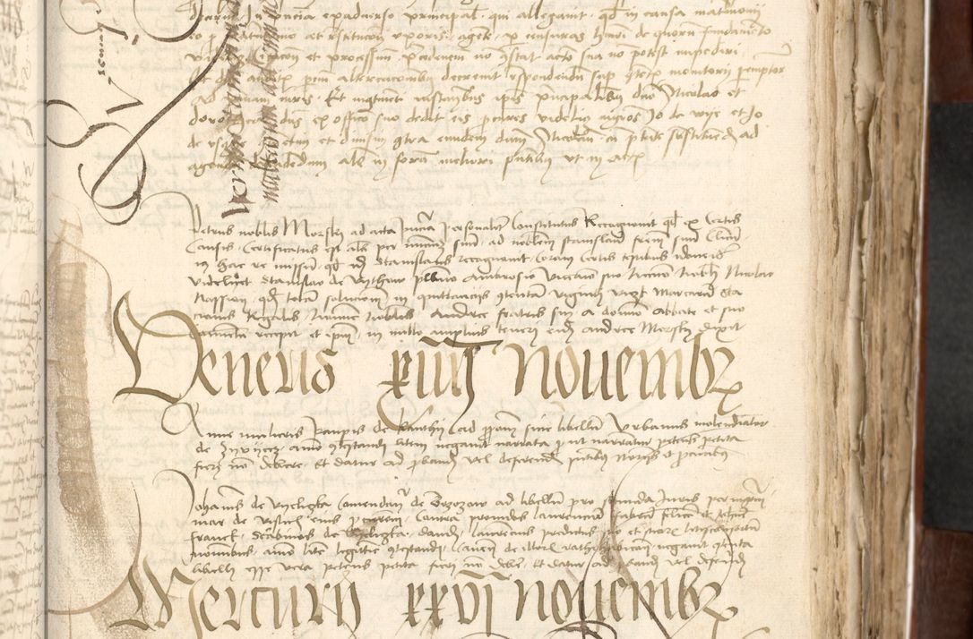 Zdjęcie nr 223 dla obiektu archiwalnego: Acta actoru[m coram venerabili viro] domino Joh[anne de Lathoschin, sacre] theologie [et decretorum] doctore [canonico et officiali Cracoviensi] generali [anno Domini millesimo] quadringen[tesimo nonagesimo tercio] indicione [XI, pontificatus sanctis]simi in Christo [patris domini nostri domini] Allexandri [divina providencia pape] sexti, anni [ipsius primo]