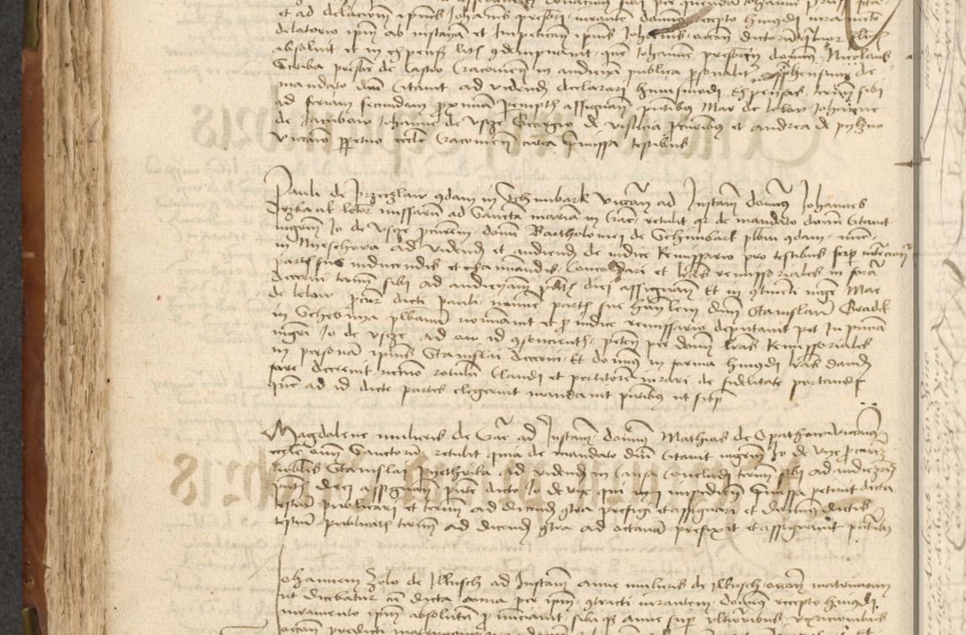 Zdjęcie nr 212 dla obiektu archiwalnego: Acta actoru[m coram venerabili viro] domino Joh[anne de Lathoschin, sacre] theologie [et decretorum] doctore [canonico et officiali Cracoviensi] generali [anno Domini millesimo] quadringen[tesimo nonagesimo tercio] indicione [XI, pontificatus sanctis]simi in Christo [patris domini nostri domini] Allexandri [divina providencia pape] sexti, anni [ipsius primo]