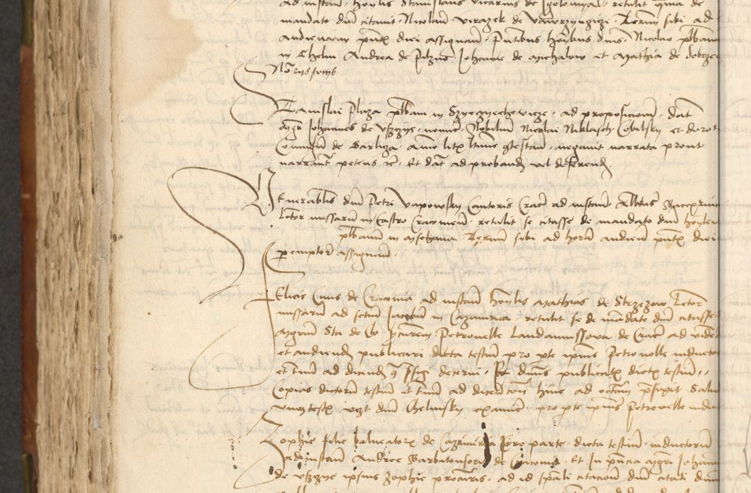 Zdjęcie nr 404 dla obiektu archiwalnego: Acta actoru[m coram venerabili viro] domino Joh[anne de Lathoschin, sacre] theologie [et decretorum] doctore [canonico et officiali Cracoviensi] generali [anno Domini millesimo] quadringen[tesimo nonagesimo tercio] indicione [XI, pontificatus sanctis]simi in Christo [patris domini nostri domini] Allexandri [divina providencia pape] sexti, anni [ipsius primo]