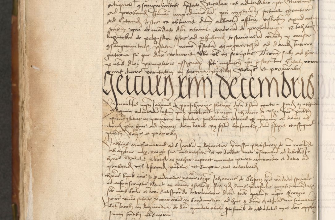 Zdjęcie nr 606 dla obiektu archiwalnego: Acta actoru[m coram venerabili viro] domino Joh[anne de Lathoschin, sacre] theologie [et decretorum] doctore [canonico et officiali Cracoviensi] generali [anno Domini millesimo] quadringen[tesimo nonagesimo tercio] indicione [XI, pontificatus sanctis]simi in Christo [patris domini nostri domini] Allexandri [divina providencia pape] sexti, anni [ipsius primo]