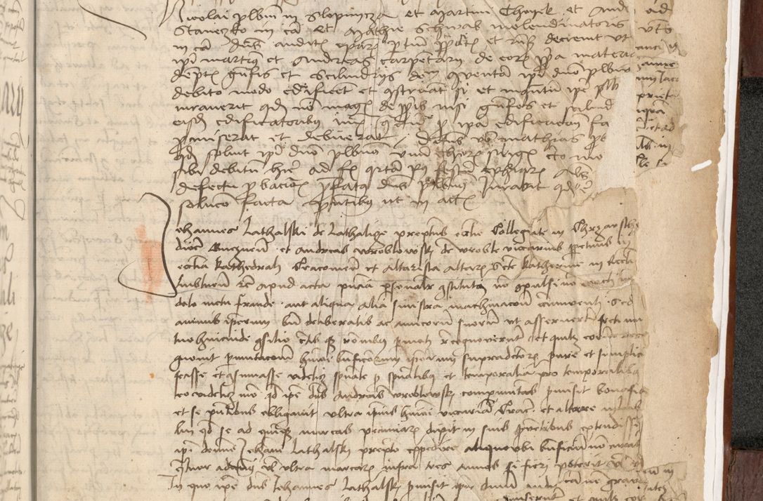 Zdjęcie nr 603 dla obiektu archiwalnego: Acta actoru[m coram venerabili viro] domino Joh[anne de Lathoschin, sacre] theologie [et decretorum] doctore [canonico et officiali Cracoviensi] generali [anno Domini millesimo] quadringen[tesimo nonagesimo tercio] indicione [XI, pontificatus sanctis]simi in Christo [patris domini nostri domini] Allexandri [divina providencia pape] sexti, anni [ipsius primo]