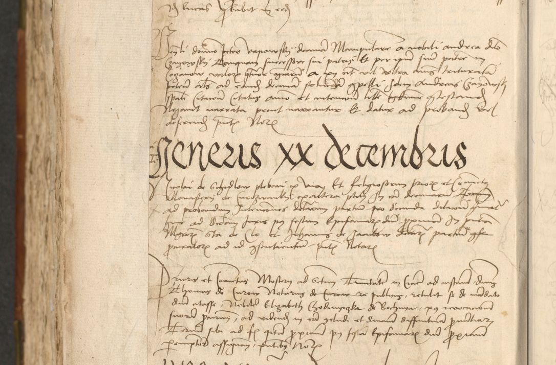 Zdjęcie nr 598 dla obiektu archiwalnego: Acta actoru[m coram venerabili viro] domino Joh[anne de Lathoschin, sacre] theologie [et decretorum] doctore [canonico et officiali Cracoviensi] generali [anno Domini millesimo] quadringen[tesimo nonagesimo tercio] indicione [XI, pontificatus sanctis]simi in Christo [patris domini nostri domini] Allexandri [divina providencia pape] sexti, anni [ipsius primo]