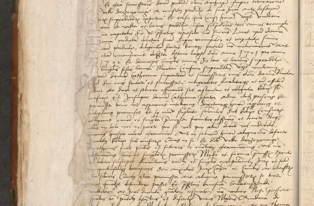 Zdjęcie nr 600 dla obiektu archiwalnego: Acta actoru[m coram venerabili viro] domino Joh[anne de Lathoschin, sacre] theologie [et decretorum] doctore [canonico et officiali Cracoviensi] generali [anno Domini millesimo] quadringen[tesimo nonagesimo tercio] indicione [XI, pontificatus sanctis]simi in Christo [patris domini nostri domini] Allexandri [divina providencia pape] sexti, anni [ipsius primo]