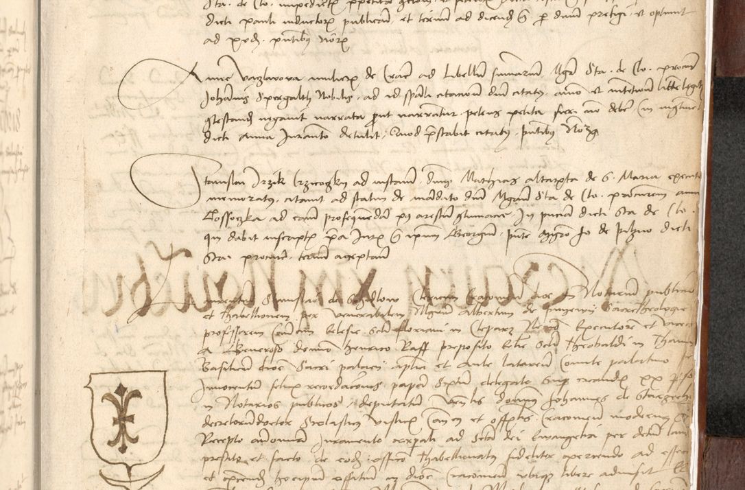 Zdjęcie nr 589 dla obiektu archiwalnego: Acta actoru[m coram venerabili viro] domino Joh[anne de Lathoschin, sacre] theologie [et decretorum] doctore [canonico et officiali Cracoviensi] generali [anno Domini millesimo] quadringen[tesimo nonagesimo tercio] indicione [XI, pontificatus sanctis]simi in Christo [patris domini nostri domini] Allexandri [divina providencia pape] sexti, anni [ipsius primo]