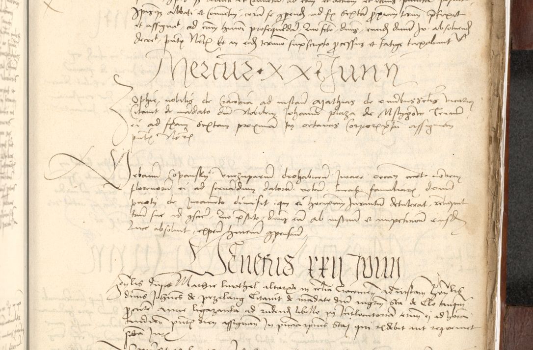 Zdjęcie nr 567 dla obiektu archiwalnego: Acta actoru[m coram venerabili viro] domino Joh[anne de Lathoschin, sacre] theologie [et decretorum] doctore [canonico et officiali Cracoviensi] generali [anno Domini millesimo] quadringen[tesimo nonagesimo tercio] indicione [XI, pontificatus sanctis]simi in Christo [patris domini nostri domini] Allexandri [divina providencia pape] sexti, anni [ipsius primo]
