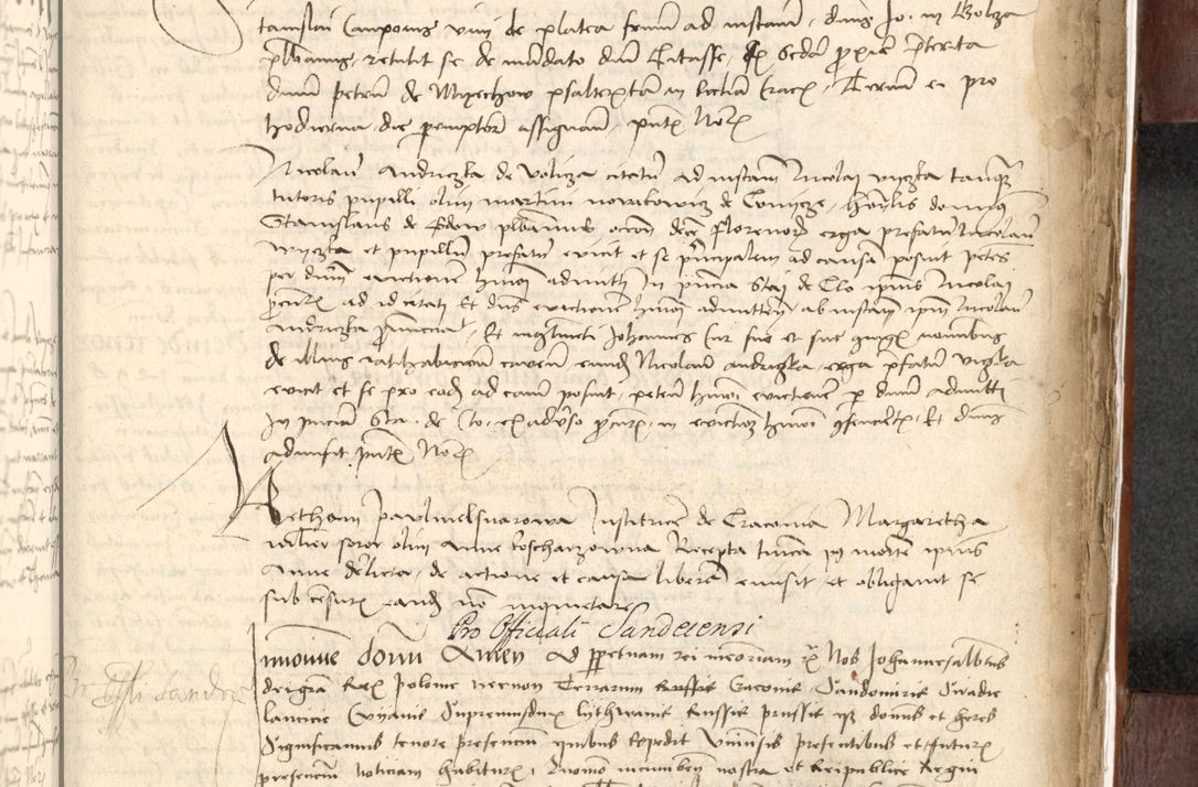 Zdjęcie nr 559 dla obiektu archiwalnego: Acta actoru[m coram venerabili viro] domino Joh[anne de Lathoschin, sacre] theologie [et decretorum] doctore [canonico et officiali Cracoviensi] generali [anno Domini millesimo] quadringen[tesimo nonagesimo tercio] indicione [XI, pontificatus sanctis]simi in Christo [patris domini nostri domini] Allexandri [divina providencia pape] sexti, anni [ipsius primo]