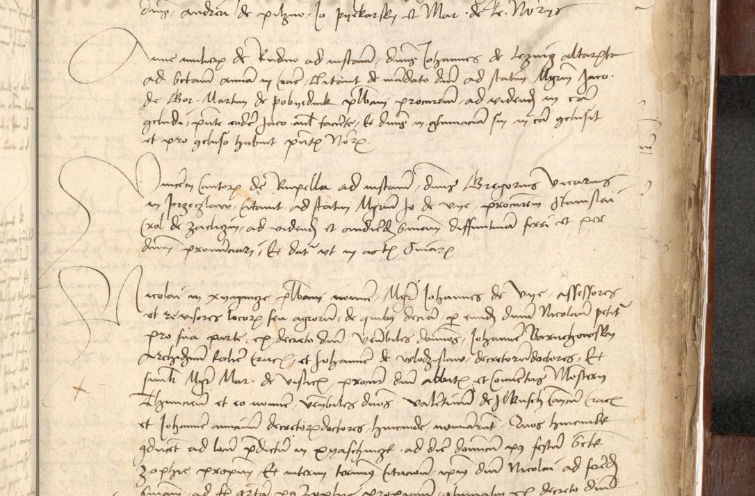 Zdjęcie nr 557 dla obiektu archiwalnego: Acta actoru[m coram venerabili viro] domino Joh[anne de Lathoschin, sacre] theologie [et decretorum] doctore [canonico et officiali Cracoviensi] generali [anno Domini millesimo] quadringen[tesimo nonagesimo tercio] indicione [XI, pontificatus sanctis]simi in Christo [patris domini nostri domini] Allexandri [divina providencia pape] sexti, anni [ipsius primo]