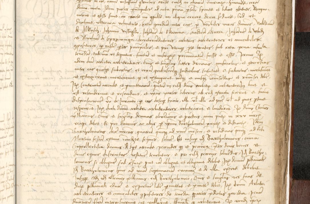 Zdjęcie nr 553 dla obiektu archiwalnego: Acta actoru[m coram venerabili viro] domino Joh[anne de Lathoschin, sacre] theologie [et decretorum] doctore [canonico et officiali Cracoviensi] generali [anno Domini millesimo] quadringen[tesimo nonagesimo tercio] indicione [XI, pontificatus sanctis]simi in Christo [patris domini nostri domini] Allexandri [divina providencia pape] sexti, anni [ipsius primo]