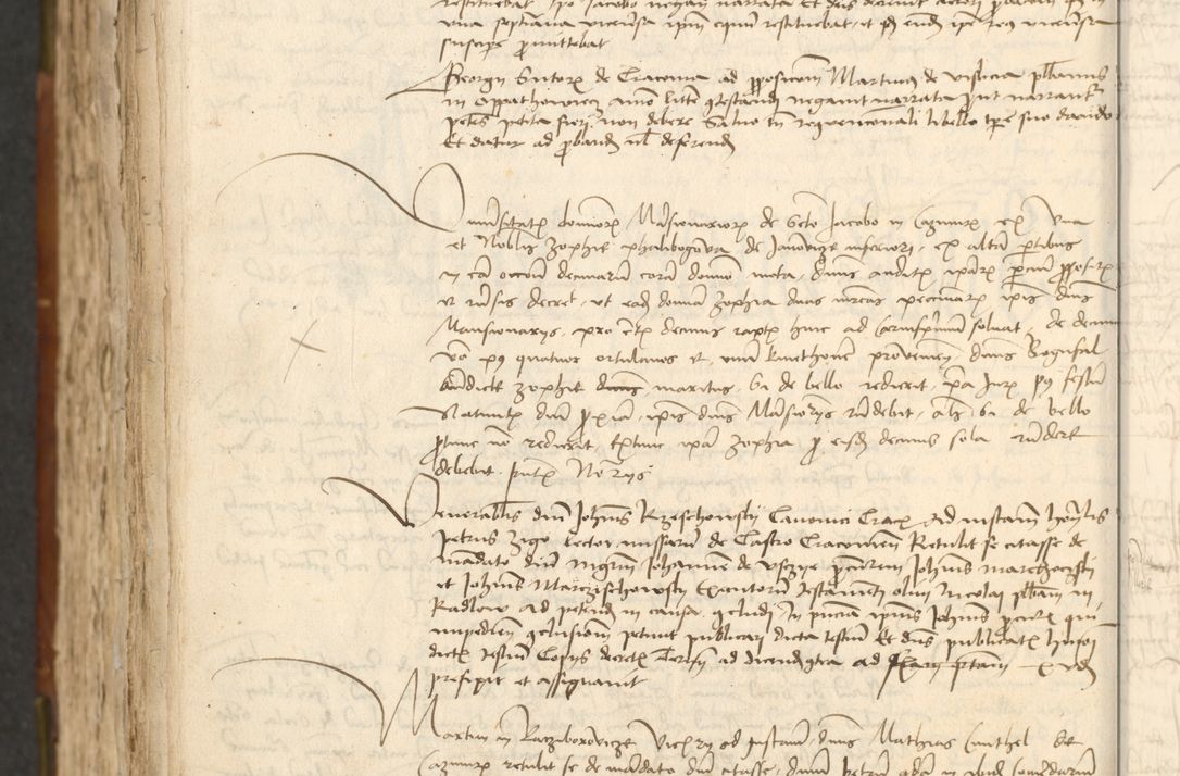 Zdjęcie nr 548 dla obiektu archiwalnego: Acta actoru[m coram venerabili viro] domino Joh[anne de Lathoschin, sacre] theologie [et decretorum] doctore [canonico et officiali Cracoviensi] generali [anno Domini millesimo] quadringen[tesimo nonagesimo tercio] indicione [XI, pontificatus sanctis]simi in Christo [patris domini nostri domini] Allexandri [divina providencia pape] sexti, anni [ipsius primo]