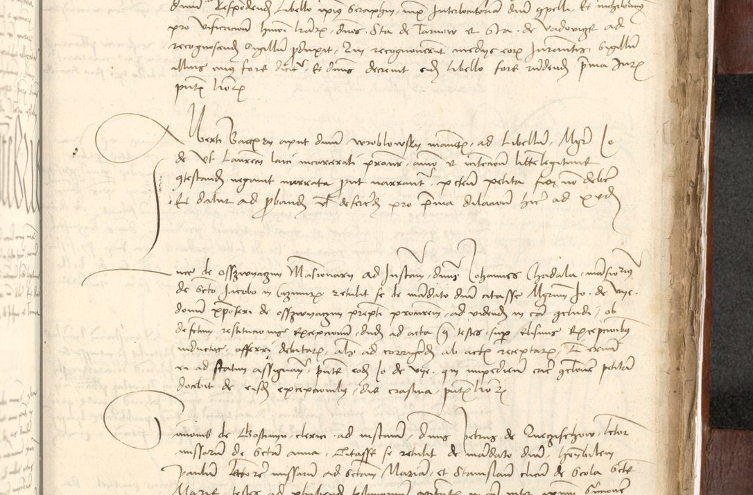 Zdjęcie nr 547 dla obiektu archiwalnego: Acta actoru[m coram venerabili viro] domino Joh[anne de Lathoschin, sacre] theologie [et decretorum] doctore [canonico et officiali Cracoviensi] generali [anno Domini millesimo] quadringen[tesimo nonagesimo tercio] indicione [XI, pontificatus sanctis]simi in Christo [patris domini nostri domini] Allexandri [divina providencia pape] sexti, anni [ipsius primo]