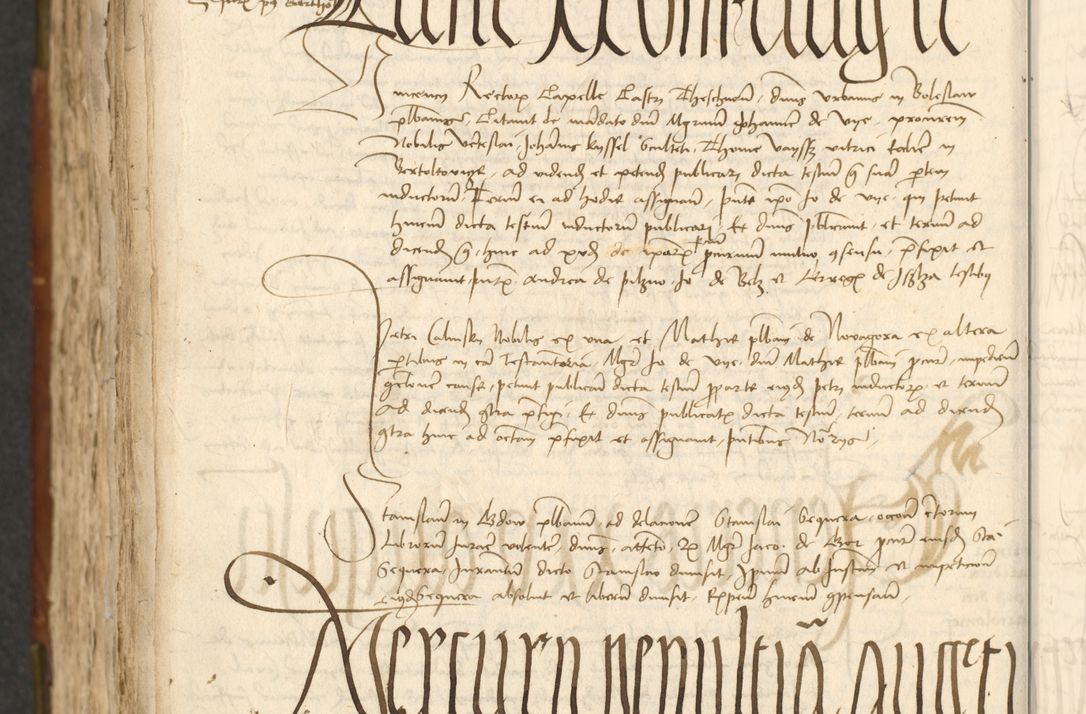 Zdjęcie nr 544 dla obiektu archiwalnego: Acta actoru[m coram venerabili viro] domino Joh[anne de Lathoschin, sacre] theologie [et decretorum] doctore [canonico et officiali Cracoviensi] generali [anno Domini millesimo] quadringen[tesimo nonagesimo tercio] indicione [XI, pontificatus sanctis]simi in Christo [patris domini nostri domini] Allexandri [divina providencia pape] sexti, anni [ipsius primo]