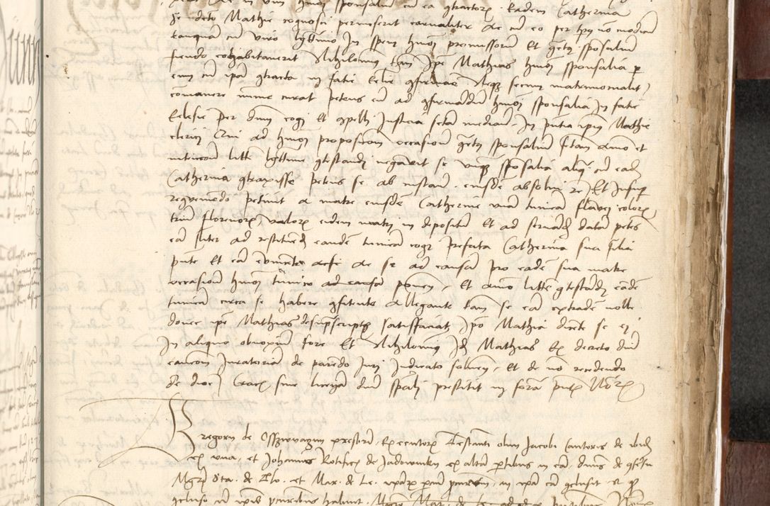 Zdjęcie nr 529 dla obiektu archiwalnego: Acta actoru[m coram venerabili viro] domino Joh[anne de Lathoschin, sacre] theologie [et decretorum] doctore [canonico et officiali Cracoviensi] generali [anno Domini millesimo] quadringen[tesimo nonagesimo tercio] indicione [XI, pontificatus sanctis]simi in Christo [patris domini nostri domini] Allexandri [divina providencia pape] sexti, anni [ipsius primo]
