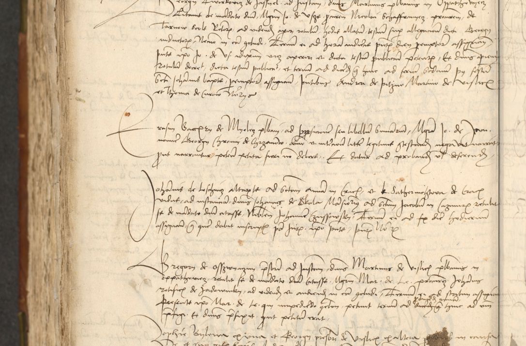 Zdjęcie nr 524 dla obiektu archiwalnego: Acta actoru[m coram venerabili viro] domino Joh[anne de Lathoschin, sacre] theologie [et decretorum] doctore [canonico et officiali Cracoviensi] generali [anno Domini millesimo] quadringen[tesimo nonagesimo tercio] indicione [XI, pontificatus sanctis]simi in Christo [patris domini nostri domini] Allexandri [divina providencia pape] sexti, anni [ipsius primo]