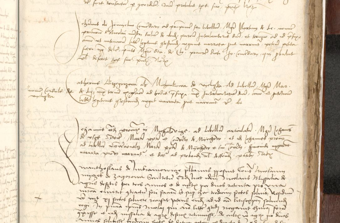 Zdjęcie nr 517 dla obiektu archiwalnego: Acta actoru[m coram venerabili viro] domino Joh[anne de Lathoschin, sacre] theologie [et decretorum] doctore [canonico et officiali Cracoviensi] generali [anno Domini millesimo] quadringen[tesimo nonagesimo tercio] indicione [XI, pontificatus sanctis]simi in Christo [patris domini nostri domini] Allexandri [divina providencia pape] sexti, anni [ipsius primo]