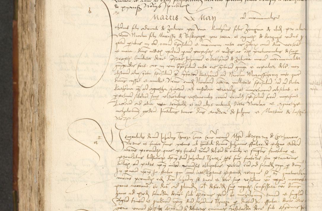 Zdjęcie nr 516 dla obiektu archiwalnego: Acta actoru[m coram venerabili viro] domino Joh[anne de Lathoschin, sacre] theologie [et decretorum] doctore [canonico et officiali Cracoviensi] generali [anno Domini millesimo] quadringen[tesimo nonagesimo tercio] indicione [XI, pontificatus sanctis]simi in Christo [patris domini nostri domini] Allexandri [divina providencia pape] sexti, anni [ipsius primo]