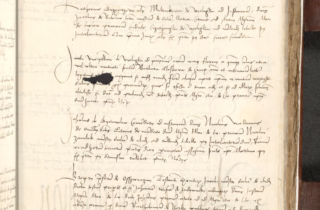 Zdjęcie nr 513 dla obiektu archiwalnego: Acta actoru[m coram venerabili viro] domino Joh[anne de Lathoschin, sacre] theologie [et decretorum] doctore [canonico et officiali Cracoviensi] generali [anno Domini millesimo] quadringen[tesimo nonagesimo tercio] indicione [XI, pontificatus sanctis]simi in Christo [patris domini nostri domini] Allexandri [divina providencia pape] sexti, anni [ipsius primo]