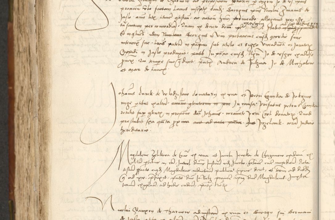 Zdjęcie nr 506 dla obiektu archiwalnego: Acta actoru[m coram venerabili viro] domino Joh[anne de Lathoschin, sacre] theologie [et decretorum] doctore [canonico et officiali Cracoviensi] generali [anno Domini millesimo] quadringen[tesimo nonagesimo tercio] indicione [XI, pontificatus sanctis]simi in Christo [patris domini nostri domini] Allexandri [divina providencia pape] sexti, anni [ipsius primo]
