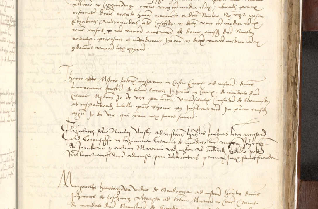 Zdjęcie nr 507 dla obiektu archiwalnego: Acta actoru[m coram venerabili viro] domino Joh[anne de Lathoschin, sacre] theologie [et decretorum] doctore [canonico et officiali Cracoviensi] generali [anno Domini millesimo] quadringen[tesimo nonagesimo tercio] indicione [XI, pontificatus sanctis]simi in Christo [patris domini nostri domini] Allexandri [divina providencia pape] sexti, anni [ipsius primo]