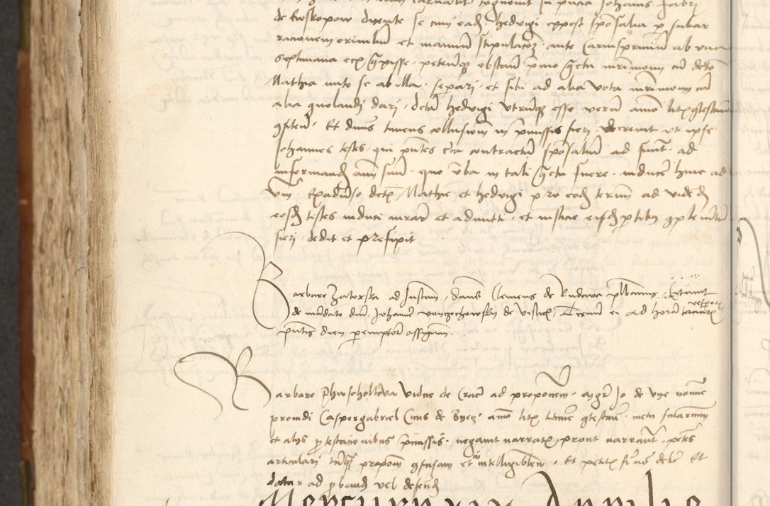 Zdjęcie nr 508 dla obiektu archiwalnego: Acta actoru[m coram venerabili viro] domino Joh[anne de Lathoschin, sacre] theologie [et decretorum] doctore [canonico et officiali Cracoviensi] generali [anno Domini millesimo] quadringen[tesimo nonagesimo tercio] indicione [XI, pontificatus sanctis]simi in Christo [patris domini nostri domini] Allexandri [divina providencia pape] sexti, anni [ipsius primo]