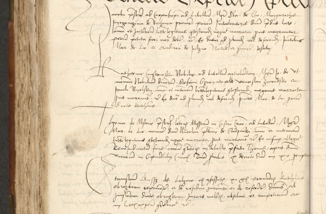 Zdjęcie nr 500 dla obiektu archiwalnego: Acta actoru[m coram venerabili viro] domino Joh[anne de Lathoschin, sacre] theologie [et decretorum] doctore [canonico et officiali Cracoviensi] generali [anno Domini millesimo] quadringen[tesimo nonagesimo tercio] indicione [XI, pontificatus sanctis]simi in Christo [patris domini nostri domini] Allexandri [divina providencia pape] sexti, anni [ipsius primo]