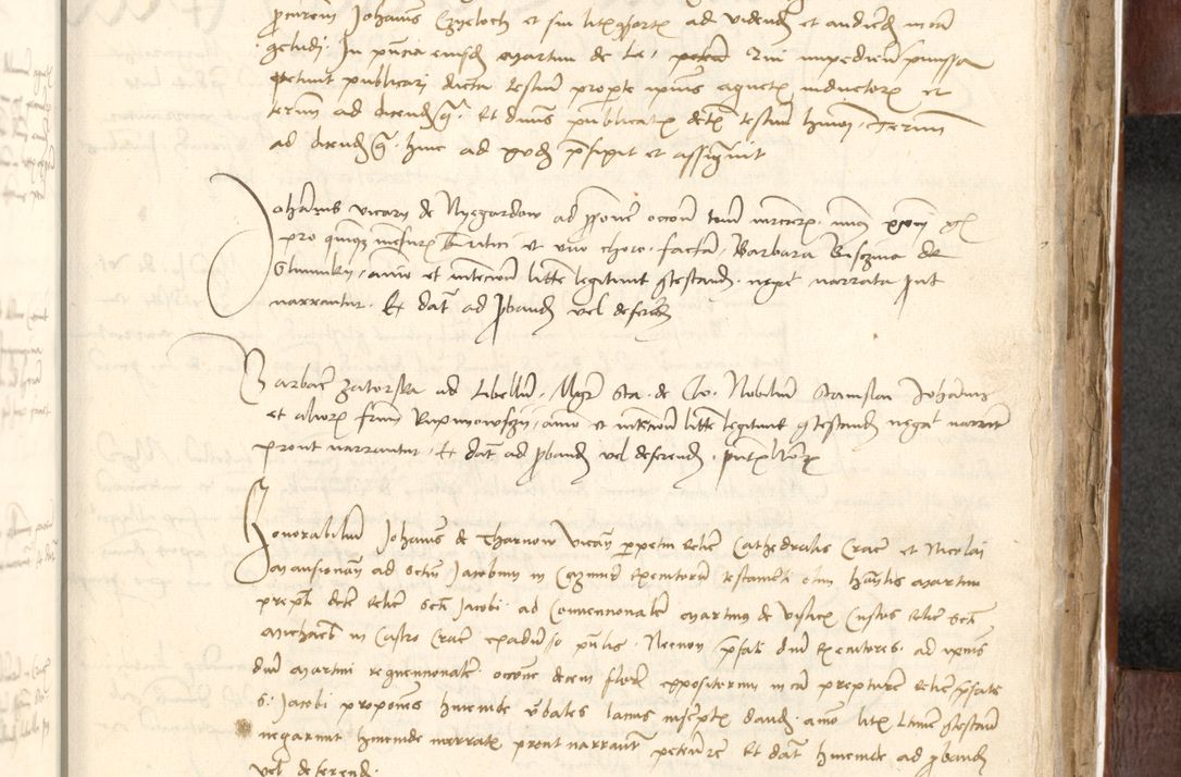 Zdjęcie nr 499 dla obiektu archiwalnego: Acta actoru[m coram venerabili viro] domino Joh[anne de Lathoschin, sacre] theologie [et decretorum] doctore [canonico et officiali Cracoviensi] generali [anno Domini millesimo] quadringen[tesimo nonagesimo tercio] indicione [XI, pontificatus sanctis]simi in Christo [patris domini nostri domini] Allexandri [divina providencia pape] sexti, anni [ipsius primo]