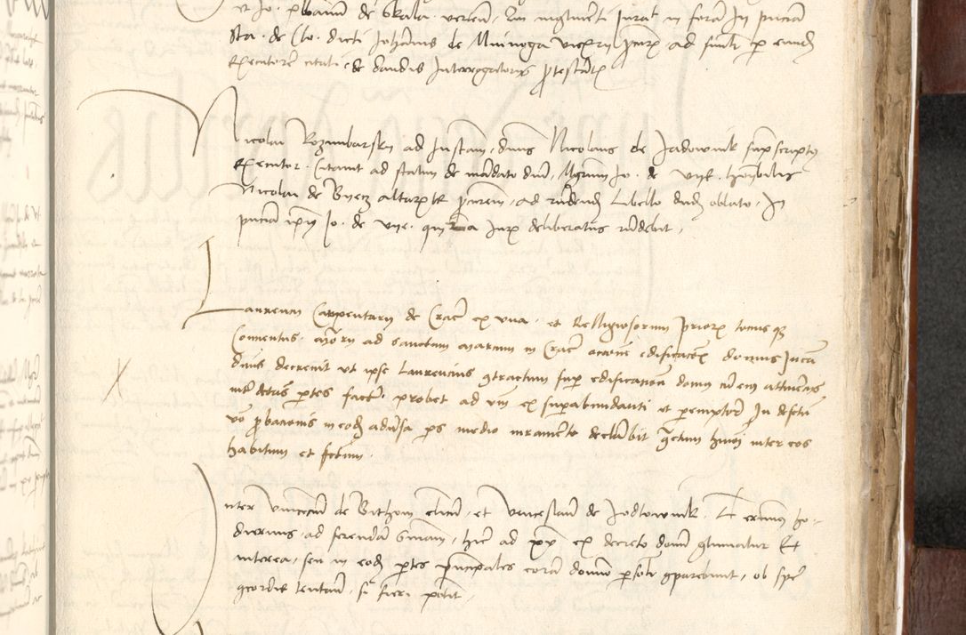 Zdjęcie nr 501 dla obiektu archiwalnego: Acta actoru[m coram venerabili viro] domino Joh[anne de Lathoschin, sacre] theologie [et decretorum] doctore [canonico et officiali Cracoviensi] generali [anno Domini millesimo] quadringen[tesimo nonagesimo tercio] indicione [XI, pontificatus sanctis]simi in Christo [patris domini nostri domini] Allexandri [divina providencia pape] sexti, anni [ipsius primo]