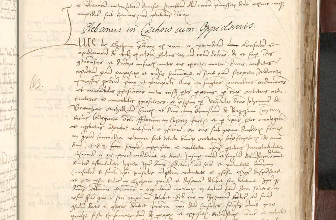 Zdjęcie nr 497 dla obiektu archiwalnego: Acta actoru[m coram venerabili viro] domino Joh[anne de Lathoschin, sacre] theologie [et decretorum] doctore [canonico et officiali Cracoviensi] generali [anno Domini millesimo] quadringen[tesimo nonagesimo tercio] indicione [XI, pontificatus sanctis]simi in Christo [patris domini nostri domini] Allexandri [divina providencia pape] sexti, anni [ipsius primo]