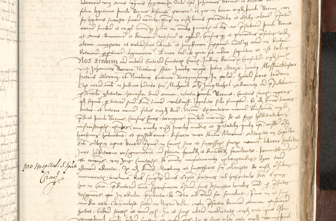 Zdjęcie nr 485 dla obiektu archiwalnego: Acta actoru[m coram venerabili viro] domino Joh[anne de Lathoschin, sacre] theologie [et decretorum] doctore [canonico et officiali Cracoviensi] generali [anno Domini millesimo] quadringen[tesimo nonagesimo tercio] indicione [XI, pontificatus sanctis]simi in Christo [patris domini nostri domini] Allexandri [divina providencia pape] sexti, anni [ipsius primo]