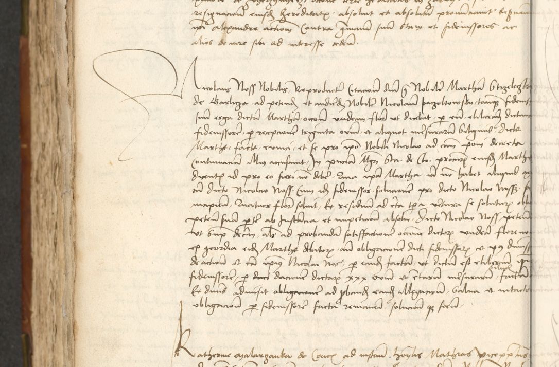Zdjęcie nr 478 dla obiektu archiwalnego: Acta actoru[m coram venerabili viro] domino Joh[anne de Lathoschin, sacre] theologie [et decretorum] doctore [canonico et officiali Cracoviensi] generali [anno Domini millesimo] quadringen[tesimo nonagesimo tercio] indicione [XI, pontificatus sanctis]simi in Christo [patris domini nostri domini] Allexandri [divina providencia pape] sexti, anni [ipsius primo]