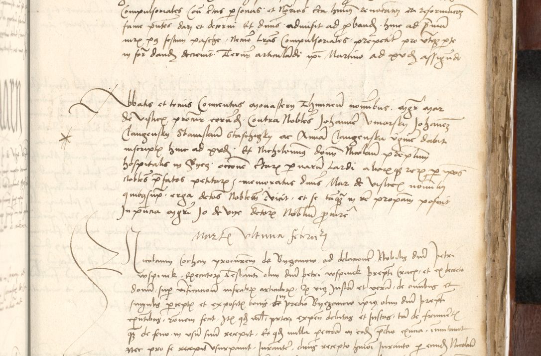 Zdjęcie nr 477 dla obiektu archiwalnego: Acta actoru[m coram venerabili viro] domino Joh[anne de Lathoschin, sacre] theologie [et decretorum] doctore [canonico et officiali Cracoviensi] generali [anno Domini millesimo] quadringen[tesimo nonagesimo tercio] indicione [XI, pontificatus sanctis]simi in Christo [patris domini nostri domini] Allexandri [divina providencia pape] sexti, anni [ipsius primo]