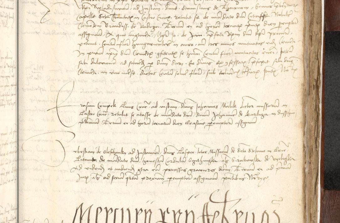 Zdjęcie nr 473 dla obiektu archiwalnego: Acta actoru[m coram venerabili viro] domino Joh[anne de Lathoschin, sacre] theologie [et decretorum] doctore [canonico et officiali Cracoviensi] generali [anno Domini millesimo] quadringen[tesimo nonagesimo tercio] indicione [XI, pontificatus sanctis]simi in Christo [patris domini nostri domini] Allexandri [divina providencia pape] sexti, anni [ipsius primo]