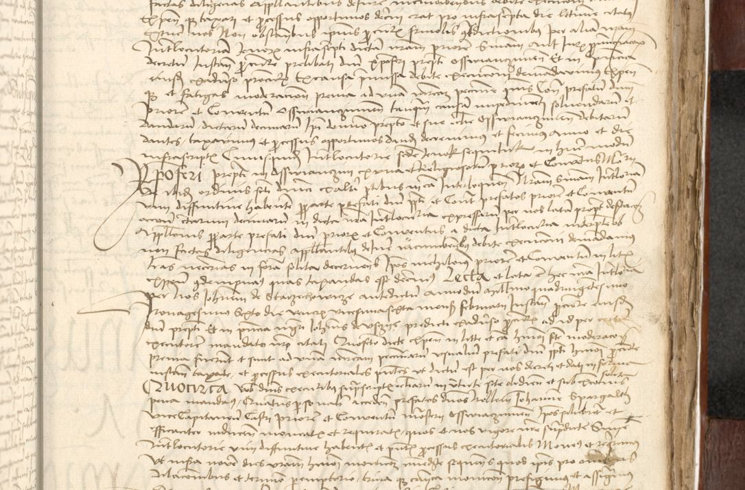 Zdjęcie nr 455 dla obiektu archiwalnego: Acta actoru[m coram venerabili viro] domino Joh[anne de Lathoschin, sacre] theologie [et decretorum] doctore [canonico et officiali Cracoviensi] generali [anno Domini millesimo] quadringen[tesimo nonagesimo tercio] indicione [XI, pontificatus sanctis]simi in Christo [patris domini nostri domini] Allexandri [divina providencia pape] sexti, anni [ipsius primo]