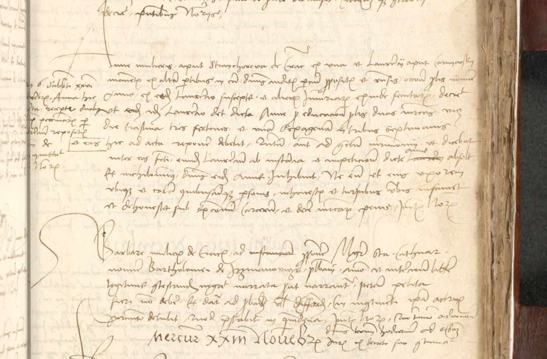 Zdjęcie nr 445 dla obiektu archiwalnego: Acta actoru[m coram venerabili viro] domino Joh[anne de Lathoschin, sacre] theologie [et decretorum] doctore [canonico et officiali Cracoviensi] generali [anno Domini millesimo] quadringen[tesimo nonagesimo tercio] indicione [XI, pontificatus sanctis]simi in Christo [patris domini nostri domini] Allexandri [divina providencia pape] sexti, anni [ipsius primo]
