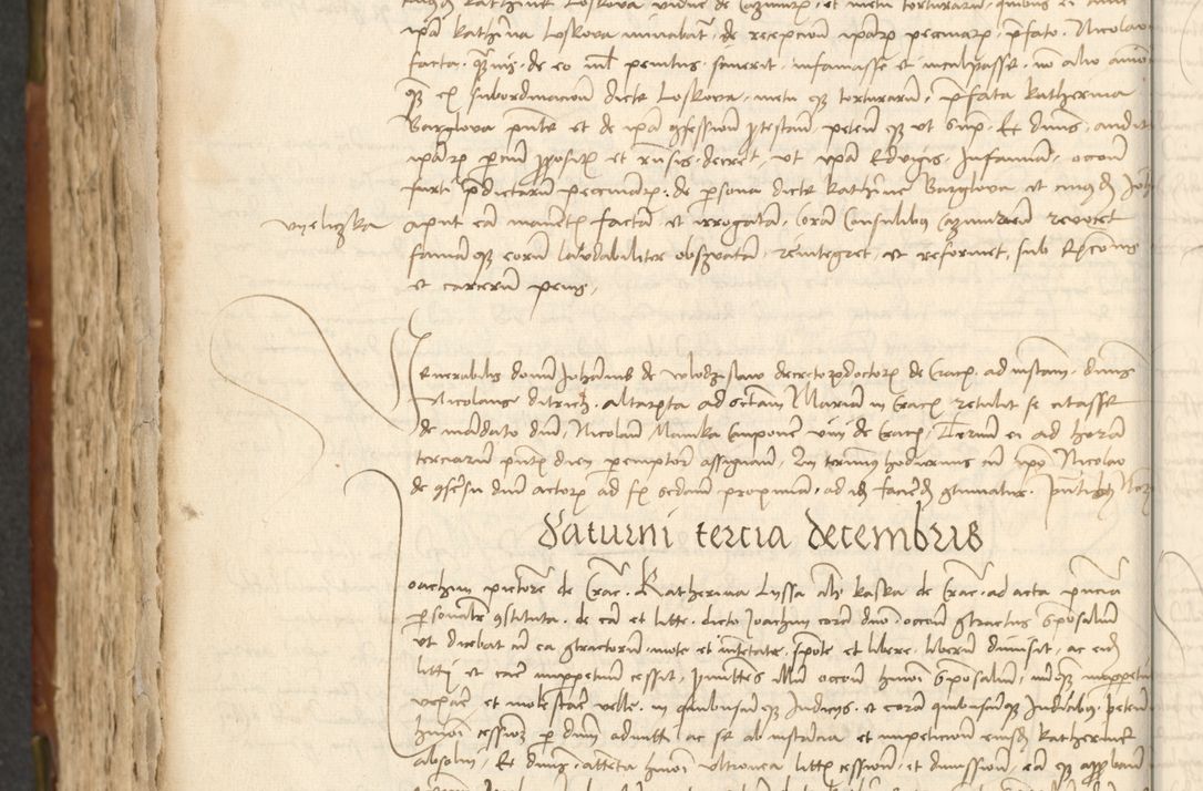 Zdjęcie nr 446 dla obiektu archiwalnego: Acta actoru[m coram venerabili viro] domino Joh[anne de Lathoschin, sacre] theologie [et decretorum] doctore [canonico et officiali Cracoviensi] generali [anno Domini millesimo] quadringen[tesimo nonagesimo tercio] indicione [XI, pontificatus sanctis]simi in Christo [patris domini nostri domini] Allexandri [divina providencia pape] sexti, anni [ipsius primo]