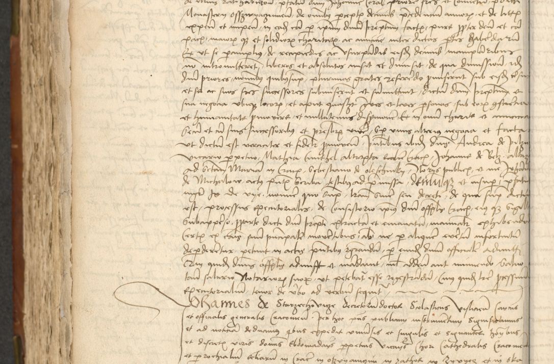 Zdjęcie nr 450 dla obiektu archiwalnego: Acta actoru[m coram venerabili viro] domino Joh[anne de Lathoschin, sacre] theologie [et decretorum] doctore [canonico et officiali Cracoviensi] generali [anno Domini millesimo] quadringen[tesimo nonagesimo tercio] indicione [XI, pontificatus sanctis]simi in Christo [patris domini nostri domini] Allexandri [divina providencia pape] sexti, anni [ipsius primo]