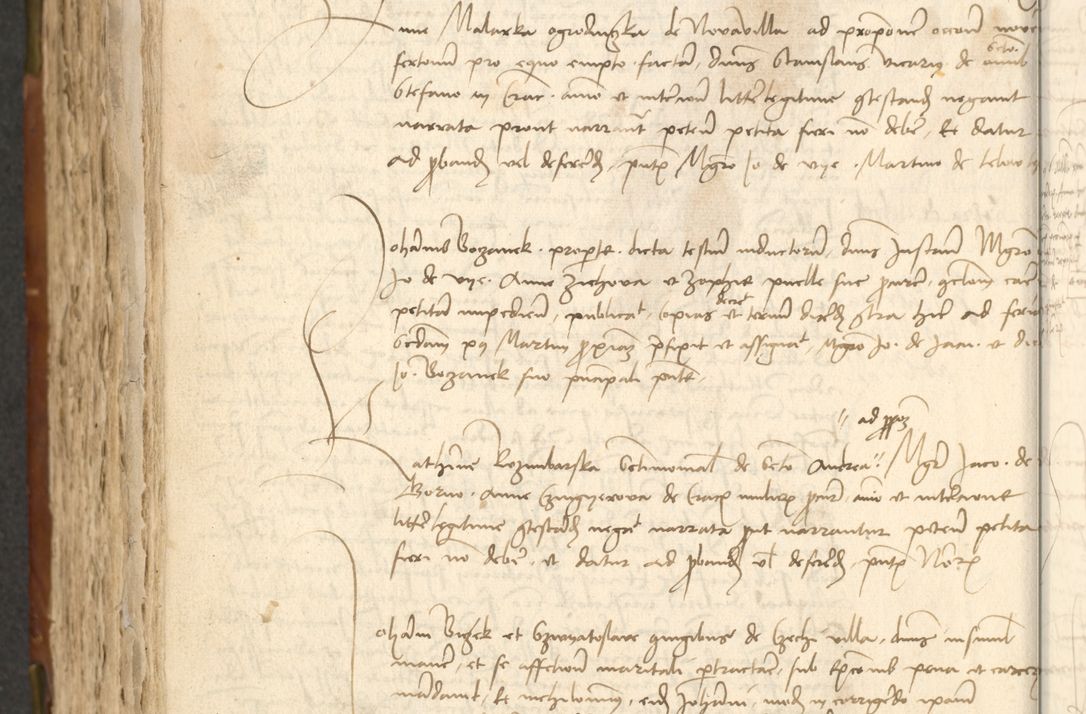 Zdjęcie nr 444 dla obiektu archiwalnego: Acta actoru[m coram venerabili viro] domino Joh[anne de Lathoschin, sacre] theologie [et decretorum] doctore [canonico et officiali Cracoviensi] generali [anno Domini millesimo] quadringen[tesimo nonagesimo tercio] indicione [XI, pontificatus sanctis]simi in Christo [patris domini nostri domini] Allexandri [divina providencia pape] sexti, anni [ipsius primo]