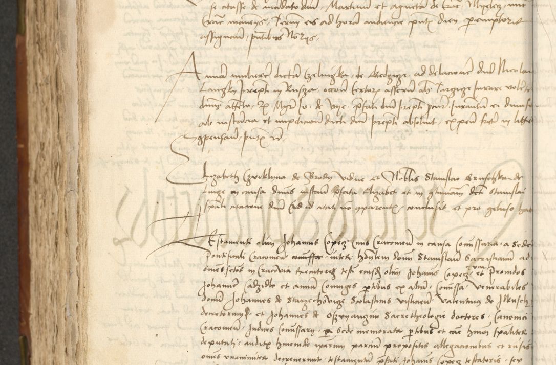 Zdjęcie nr 432 dla obiektu archiwalnego: Acta actoru[m coram venerabili viro] domino Joh[anne de Lathoschin, sacre] theologie [et decretorum] doctore [canonico et officiali Cracoviensi] generali [anno Domini millesimo] quadringen[tesimo nonagesimo tercio] indicione [XI, pontificatus sanctis]simi in Christo [patris domini nostri domini] Allexandri [divina providencia pape] sexti, anni [ipsius primo]