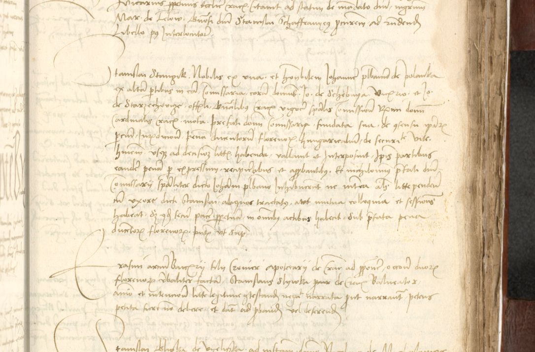 Zdjęcie nr 415 dla obiektu archiwalnego: Acta actoru[m coram venerabili viro] domino Joh[anne de Lathoschin, sacre] theologie [et decretorum] doctore [canonico et officiali Cracoviensi] generali [anno Domini millesimo] quadringen[tesimo nonagesimo tercio] indicione [XI, pontificatus sanctis]simi in Christo [patris domini nostri domini] Allexandri [divina providencia pape] sexti, anni [ipsius primo]