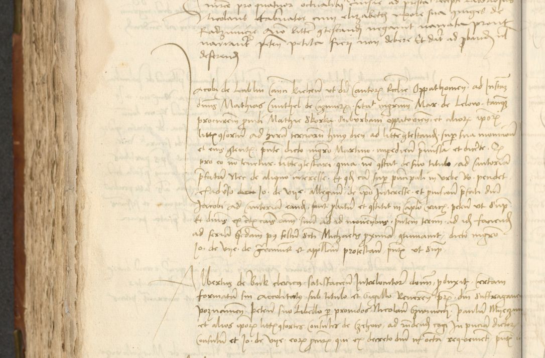 Zdjęcie nr 416 dla obiektu archiwalnego: Acta actoru[m coram venerabili viro] domino Joh[anne de Lathoschin, sacre] theologie [et decretorum] doctore [canonico et officiali Cracoviensi] generali [anno Domini millesimo] quadringen[tesimo nonagesimo tercio] indicione [XI, pontificatus sanctis]simi in Christo [patris domini nostri domini] Allexandri [divina providencia pape] sexti, anni [ipsius primo]
