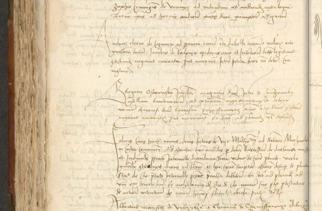 Zdjęcie nr 418 dla obiektu archiwalnego: Acta actoru[m coram venerabili viro] domino Joh[anne de Lathoschin, sacre] theologie [et decretorum] doctore [canonico et officiali Cracoviensi] generali [anno Domini millesimo] quadringen[tesimo nonagesimo tercio] indicione [XI, pontificatus sanctis]simi in Christo [patris domini nostri domini] Allexandri [divina providencia pape] sexti, anni [ipsius primo]