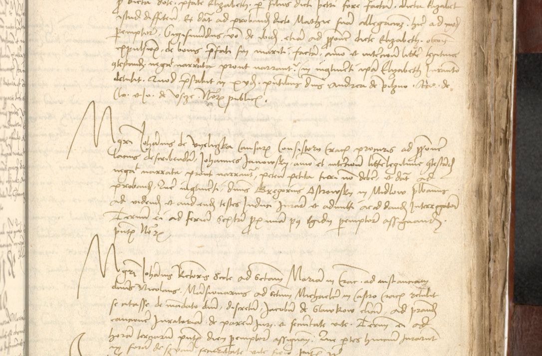 Zdjęcie nr 409 dla obiektu archiwalnego: Acta actoru[m coram venerabili viro] domino Joh[anne de Lathoschin, sacre] theologie [et decretorum] doctore [canonico et officiali Cracoviensi] generali [anno Domini millesimo] quadringen[tesimo nonagesimo tercio] indicione [XI, pontificatus sanctis]simi in Christo [patris domini nostri domini] Allexandri [divina providencia pape] sexti, anni [ipsius primo]